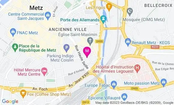 Localisation Restaurant  L