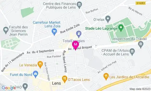 Localisation Restaurant Chinois Le Phenix