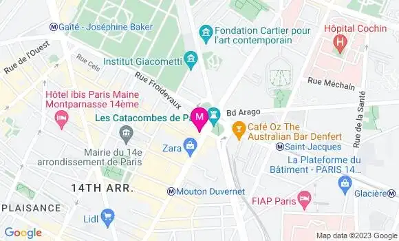 Localisation Restaurant  Café du Rendez Vous