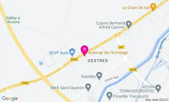 Localisation Auberge de l