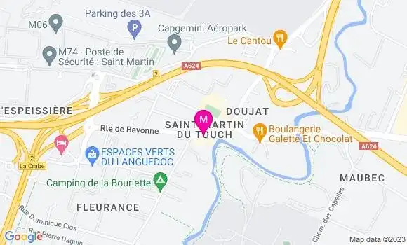 Localisation Restaurant Thaï La Vallée du Mékong
