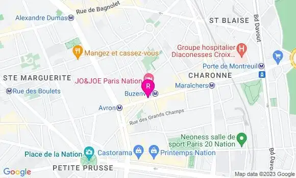 Localisation Restaurant  L