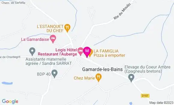 Localisation Restaurant  La Famiglia