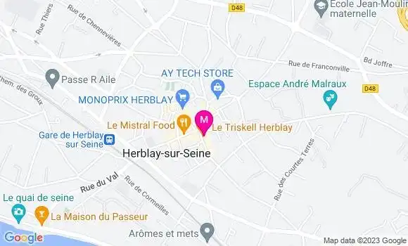 Localisation Crêperie Le Triskell