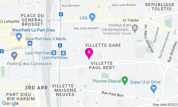 Localisation Restaurant  Table et Partage