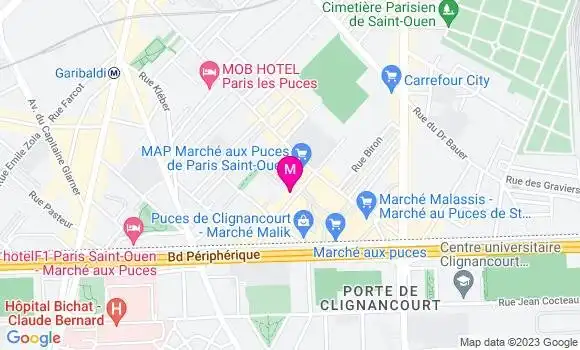 Localisation Restaurant  Le Paul Bert
