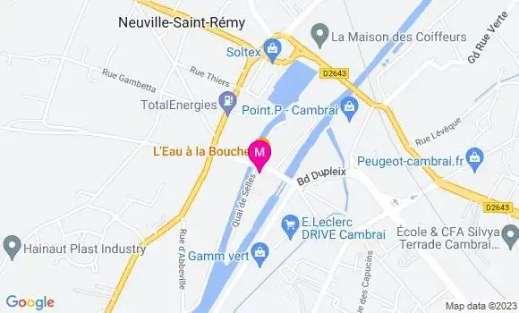 Localisation Restaurant  Le Jolly Sailor