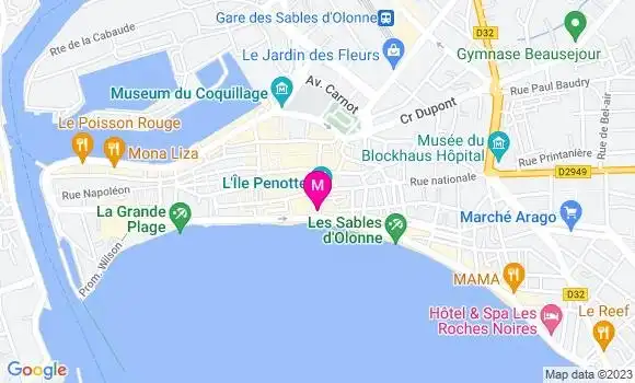 Localisation Restaurant  L