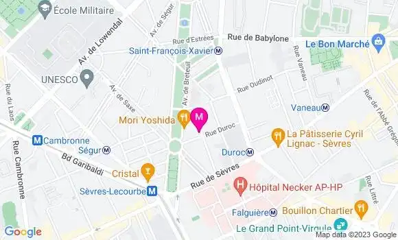 Localisation Restaurant  Oui Mon Général