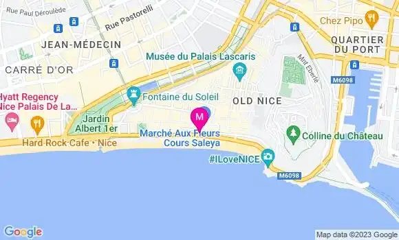 Localisation Restaurant  Quai des Anges