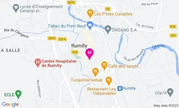 Localisation Restaurant  Le Cassoton