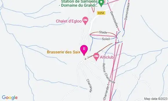 Localisation Restaurant  Lou Caboëns