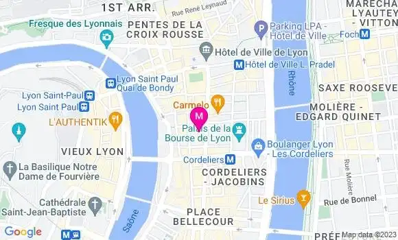 Localisation Restaurant  L