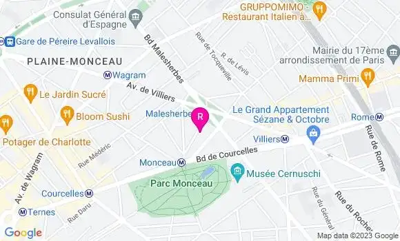 Localisation Restaurant  Traiteur Hua