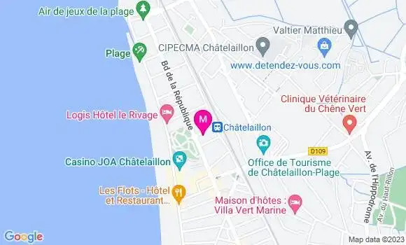 Localisation Bistrot La Petite Cabane