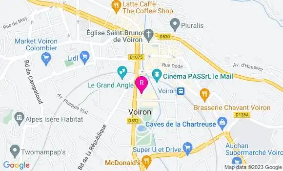 Localisation Restaurant  L