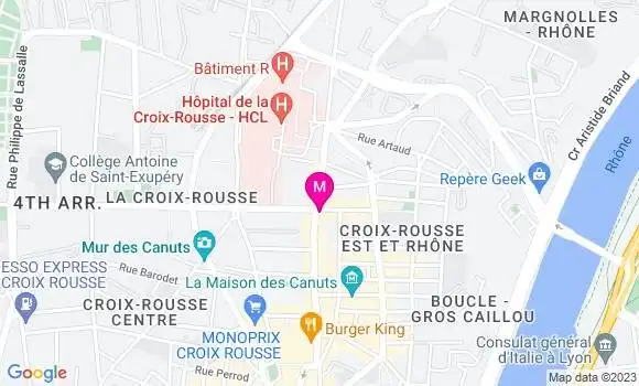 Localisation Kebab Restaurant de l