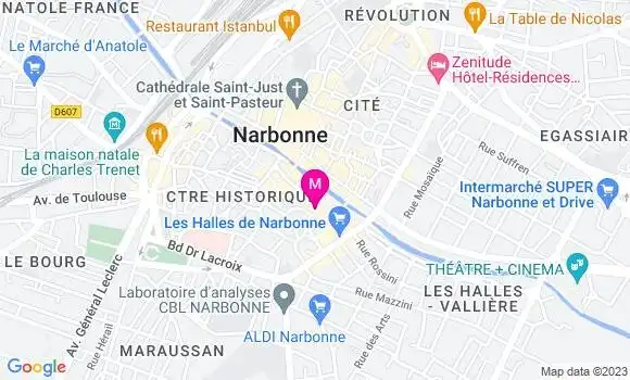 Localisation Café Chez Mamie