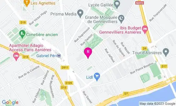 Localisation Café Le Concorde