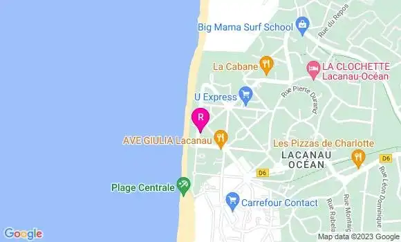 Localisation Restaurant  La Payotte