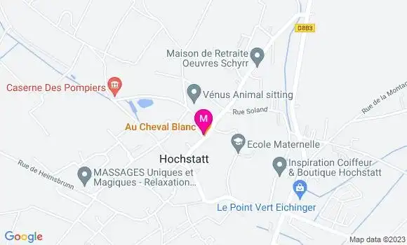 Localisation Restaurant Gastronomique Au Cheval Blanc