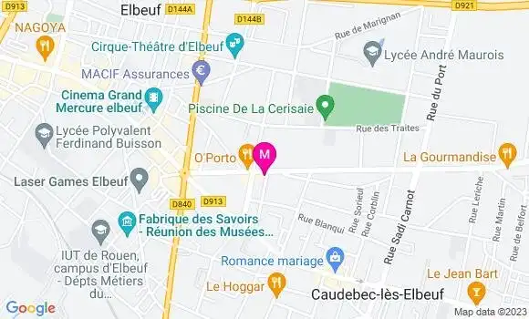Localisation Restaurant  Le 47
