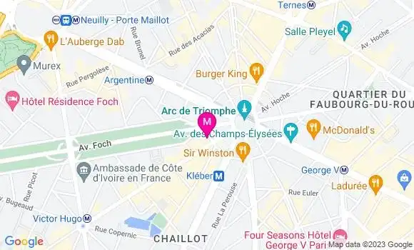 Localisation Restaurant  Les Maréchaux