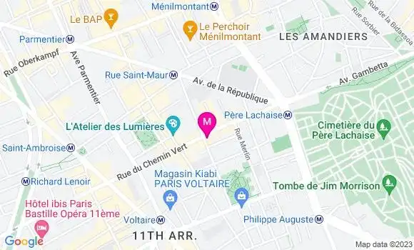 Localisation Brasserie Le Royal