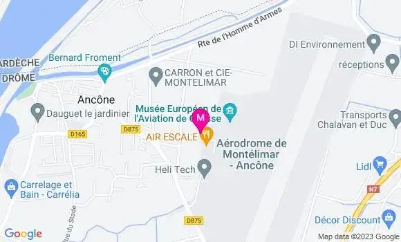 Localisation Restaurant  Air Escale