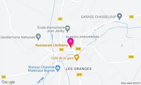 Localisation Restaurant l