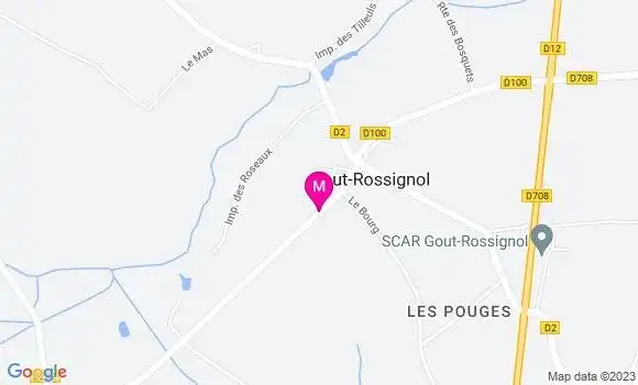 Localisation Restaurant  Le P