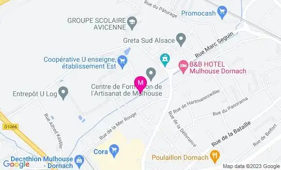 Localisation Restaurant  Le Petit Resto de la Mer Rouge
