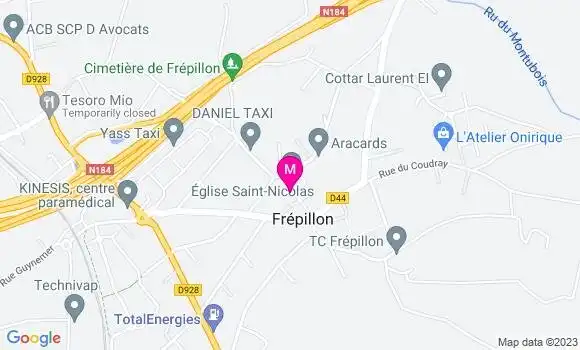 Localisation Restaurant de Frépillon