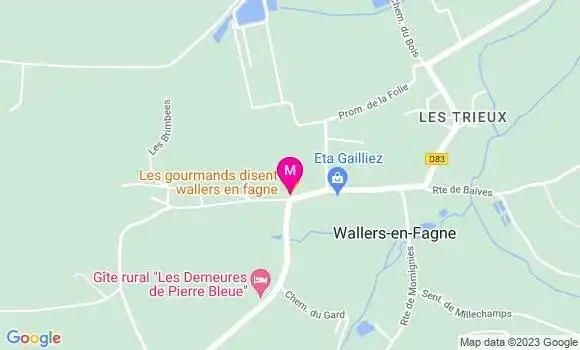 Localisation Restaurant  Les Gourmands Disent
