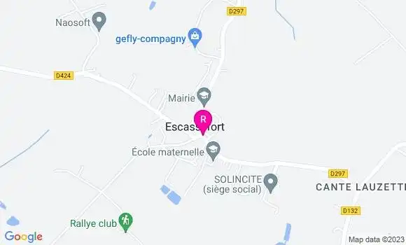 Localisation Restaurant  Escass