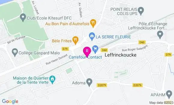 Localisation Restaurant  Le Bistrot