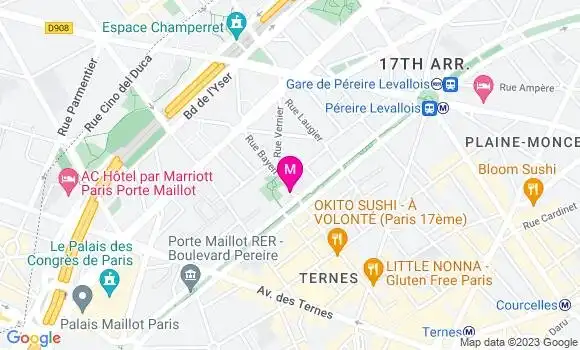 Localisation Restaurant  Maestro