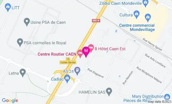Localisation Restaurant  Le Central