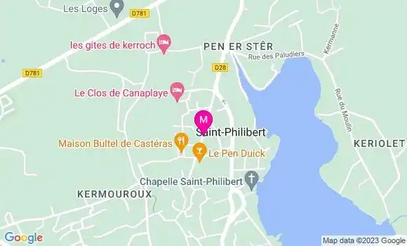 Localisation La Crêperie du Rohy