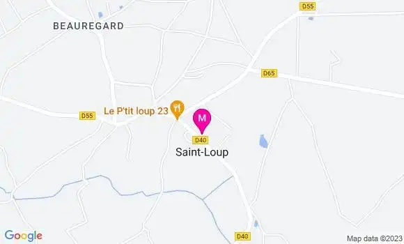 Localisation Restaurant  Le P