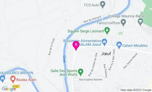 Localisation Restaurant  Remmache Badis
