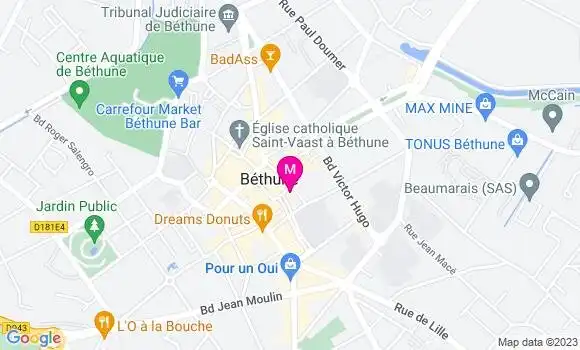 Localisation Brasserie 34