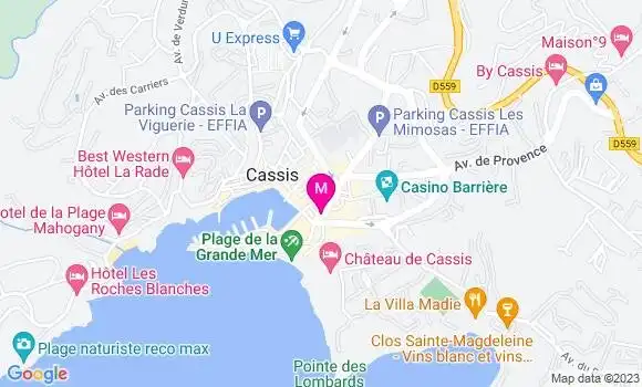 Localisation Pizzeria Le Bounty