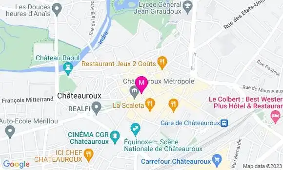 Localisation Restaurant  Café de Paris