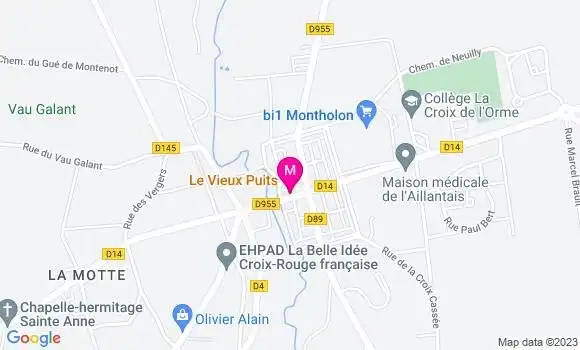 Localisation Restaurant  Le Vieux Puits