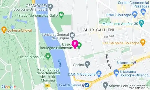 Localisation Restaurant Italien La Bella Vita
