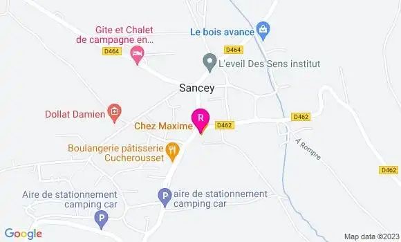 Localisation Restaurant  Chez Maxime
