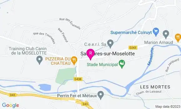 Localisation Restaurant  L