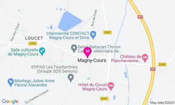Localisation Café Le Lion d