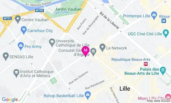 Localisation Restaurant  Le Café des Nates